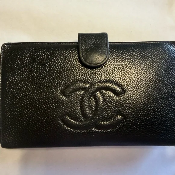Chanel Black Caviar Leather Wallet - Picture 14 of 14